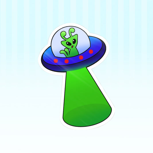 *PREORDER* Alien Cat sticker