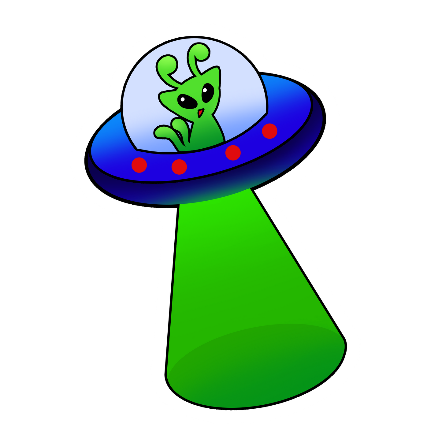 *PREORDER* Alien Cat sticker