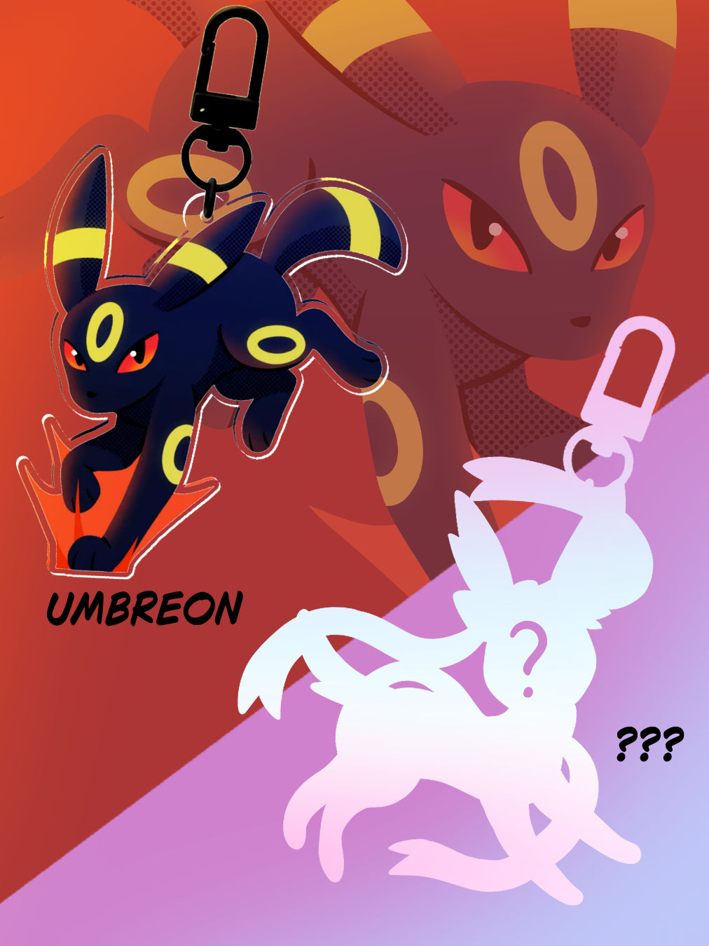 *PREORDER* Umbreon keychain